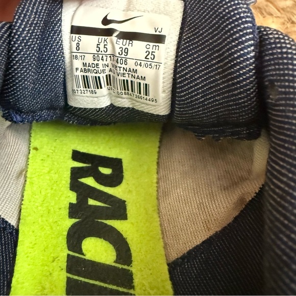 Women’s Nike Size 8 Blue & Pink Rival XC Racing Spikes Track Shoes - Picture 6 of 7